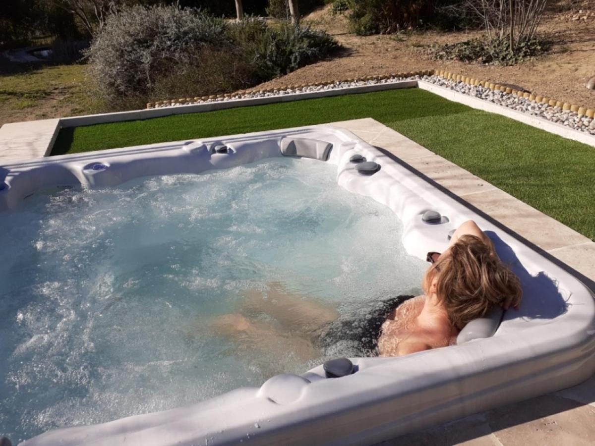 Parfums De Provence "Le Lavandin" Piscine Chauffee & Spa Vaison-la-Romaine Exterior foto